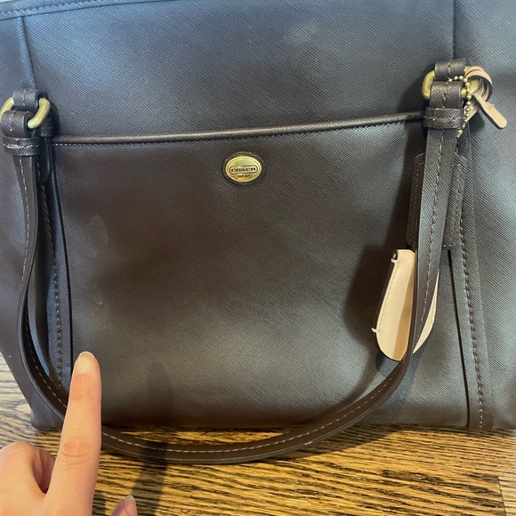 Brown Coach Tote - Picture 10 of 10